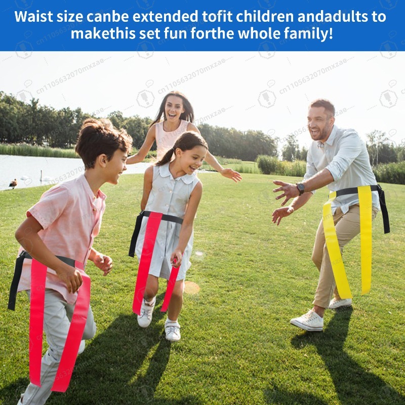 Kids Outdoor Games - Flag Football Belts Set American Style
