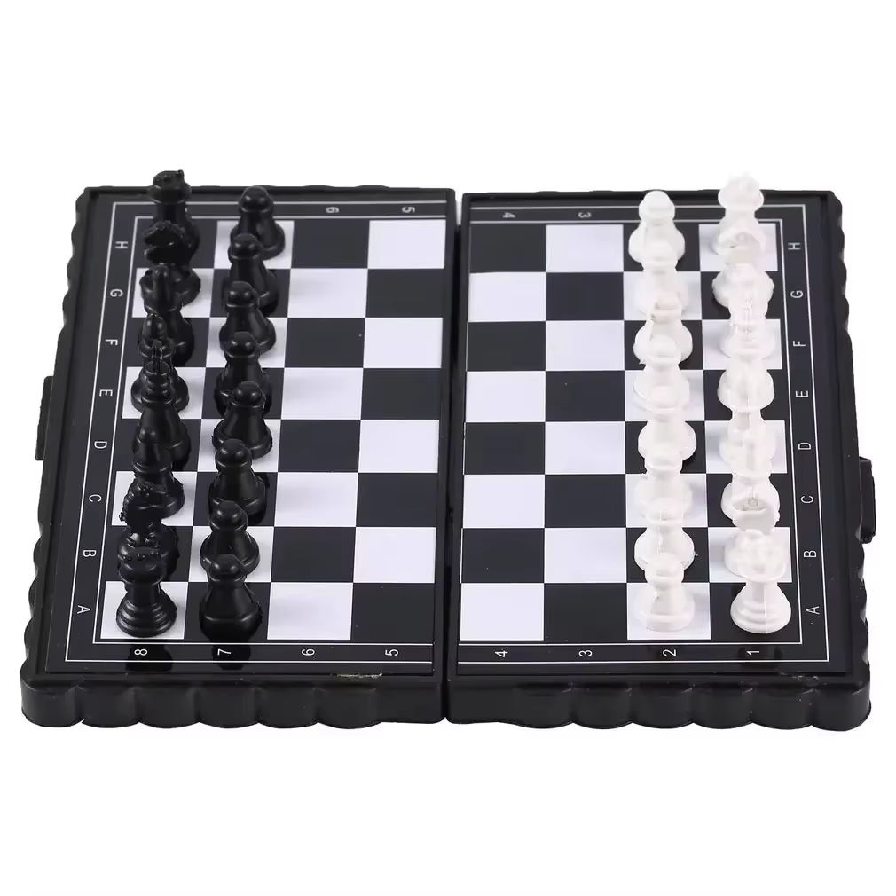 1Pc Mini Magnetic  Chess Set   - Kids Outdoor Games ulasan dan harga