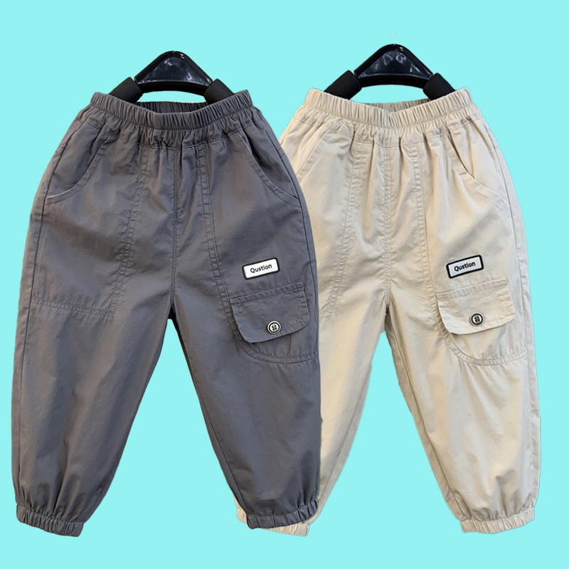 New Spring Autumn Boys Trouser - Kids Outdoor Overalls ulasan dan harga