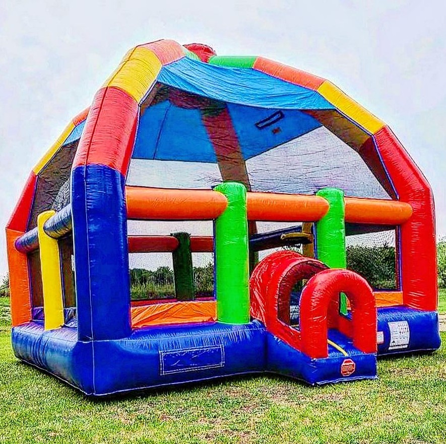 Big Jumping Castle Inflatable  - Kids Outdoor House ulasan dan harga