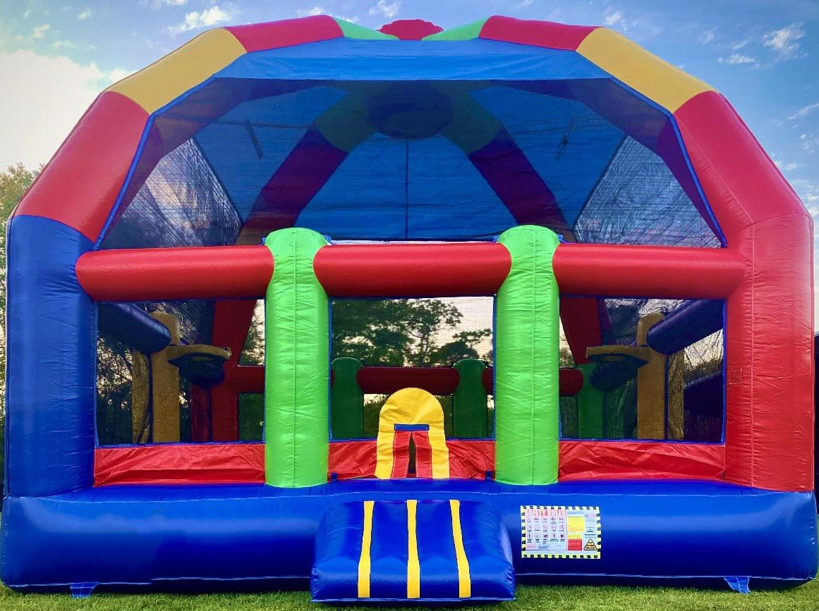 Big Jumping Castle Inflatable  - Kids Outdoor House ulasan dan harga