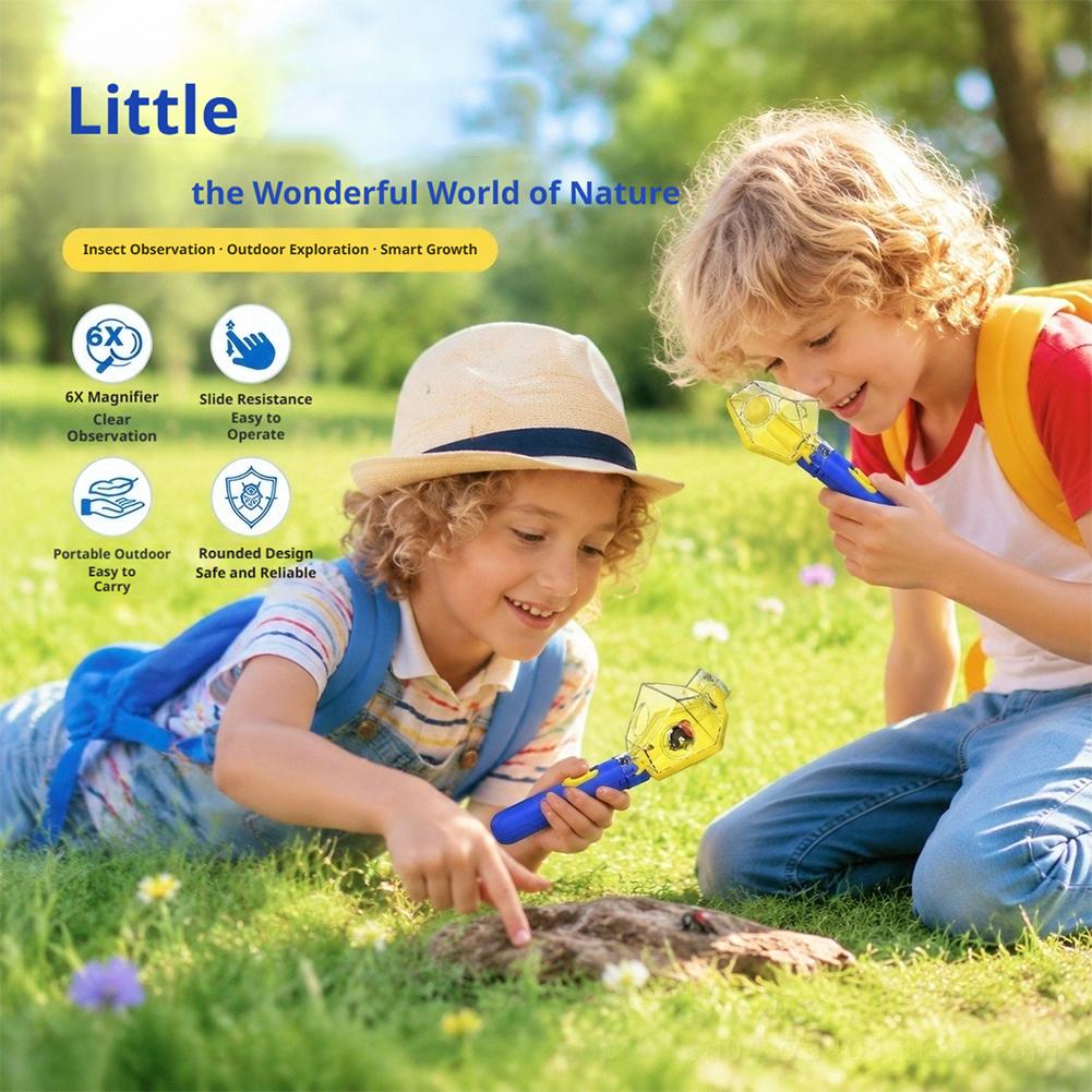 Handheld Insect Catcher Viewer - Kids Outdoor Explorer Set ulasan dan harga