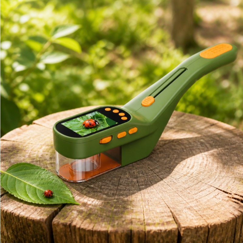 2 In 1 Kids Handheld Digital M - Kids Outdoor Microscope ulasan dan harga