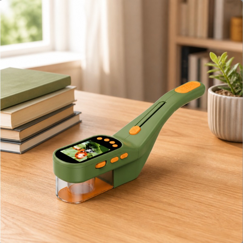2 In 1 Kids Handheld Digital M - Kids Outdoor Microscope ulasan dan harga