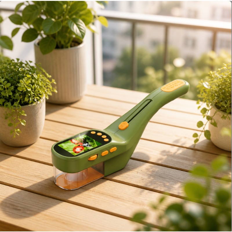2 In 1 Kids Handheld Digital M - Kids Outdoor Microscope ulasan dan harga