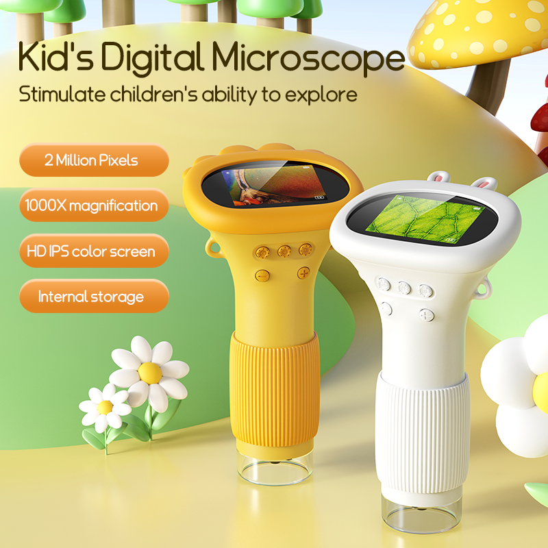 2.0 Inch Mini Pocket Microscop - Kids Outdoor Microscope ulasan dan harga