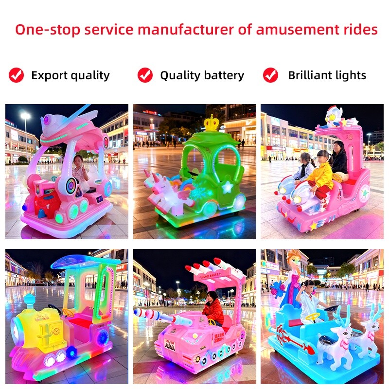 Outdoor Amusement Park Double  - Kids Outdoor Electric Car ulasan dan harga
