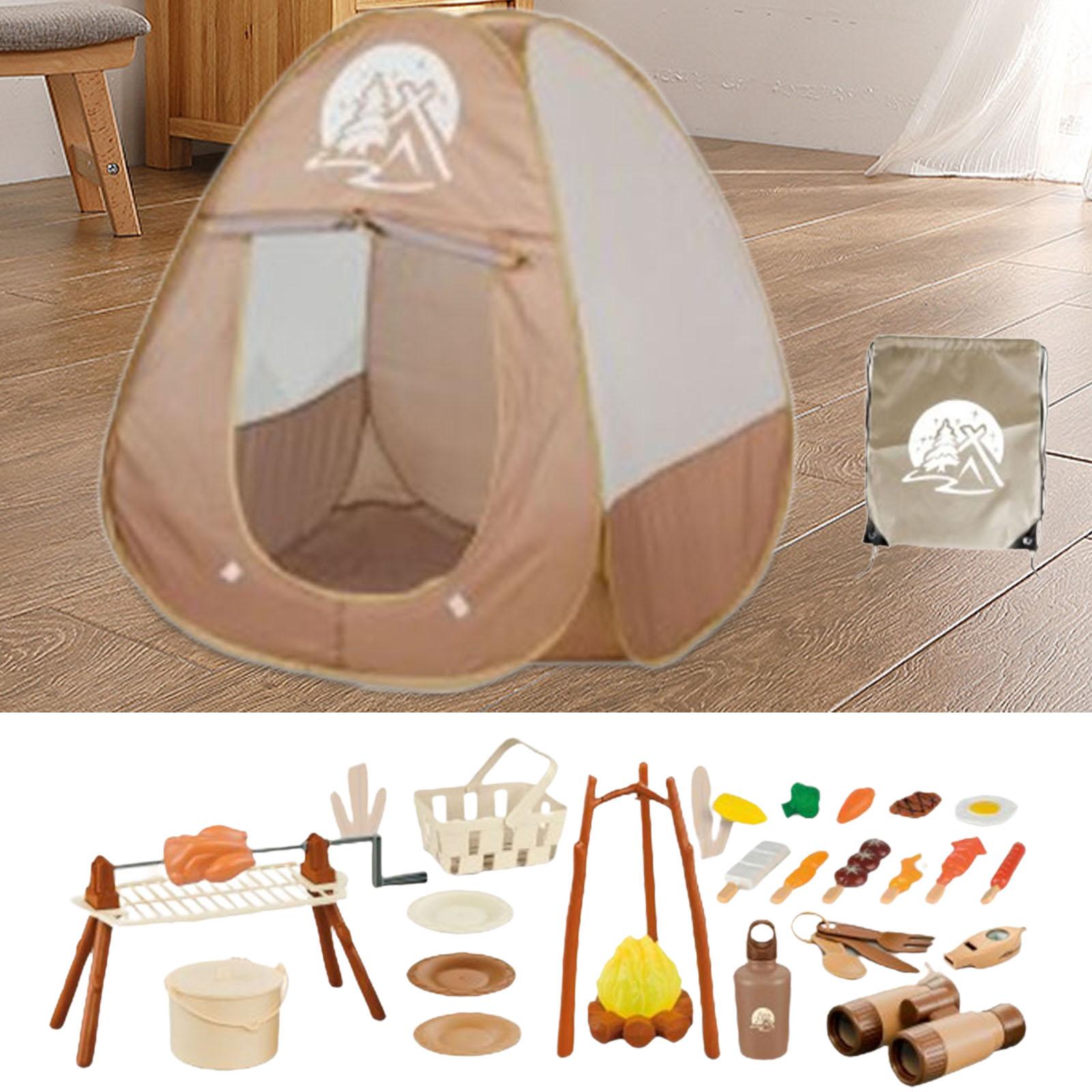 34Pcs Kids Camping Set Picnic  - Kids Outdoor Grill ulasan dan harga
