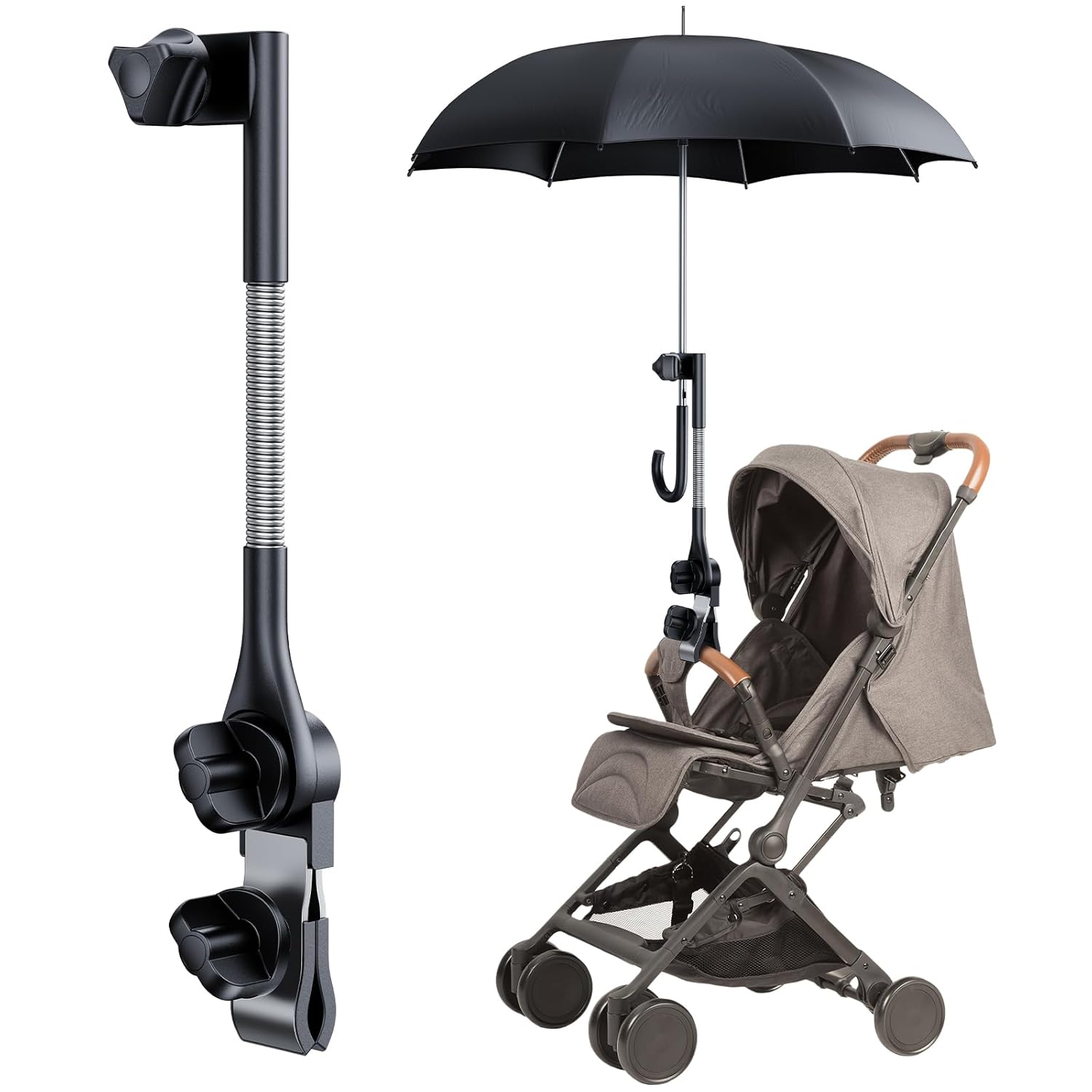 360° Adjustable Clip Baby Umbr - Kids Outdoor Table And Chairs ulasan dan harga