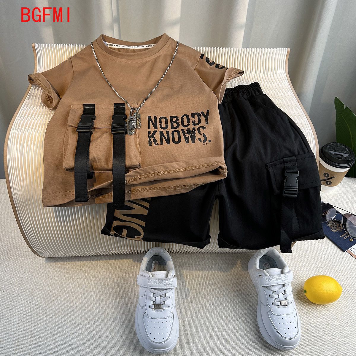 Baby Boy Clothes Set Summer Ko - Kids Outdoor Overalls ulasan dan harga