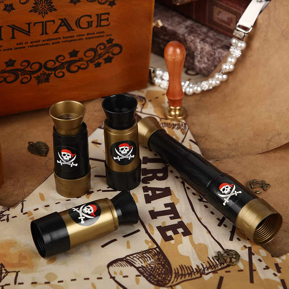 12Pcs Kids Pirate Telescope Se - Kids Outdoor Explorer Set ulasan dan harga