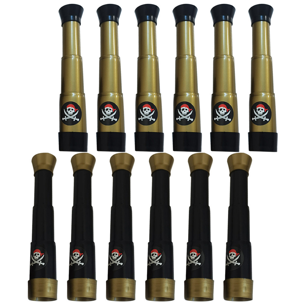 12Pcs Kids Pirate Telescope Se - Kids Outdoor Explorer Set ulasan dan harga
