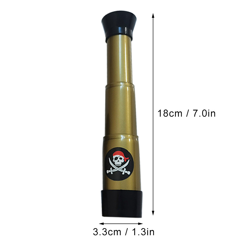 12Pcs Kids Pirate Telescope Se - Kids Outdoor Explorer Set ulasan dan harga