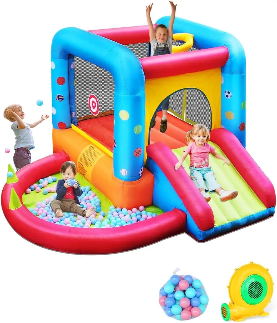 Step4Fun Inflatable Bounce Hou - Kids Outdoor House ulasan dan harga