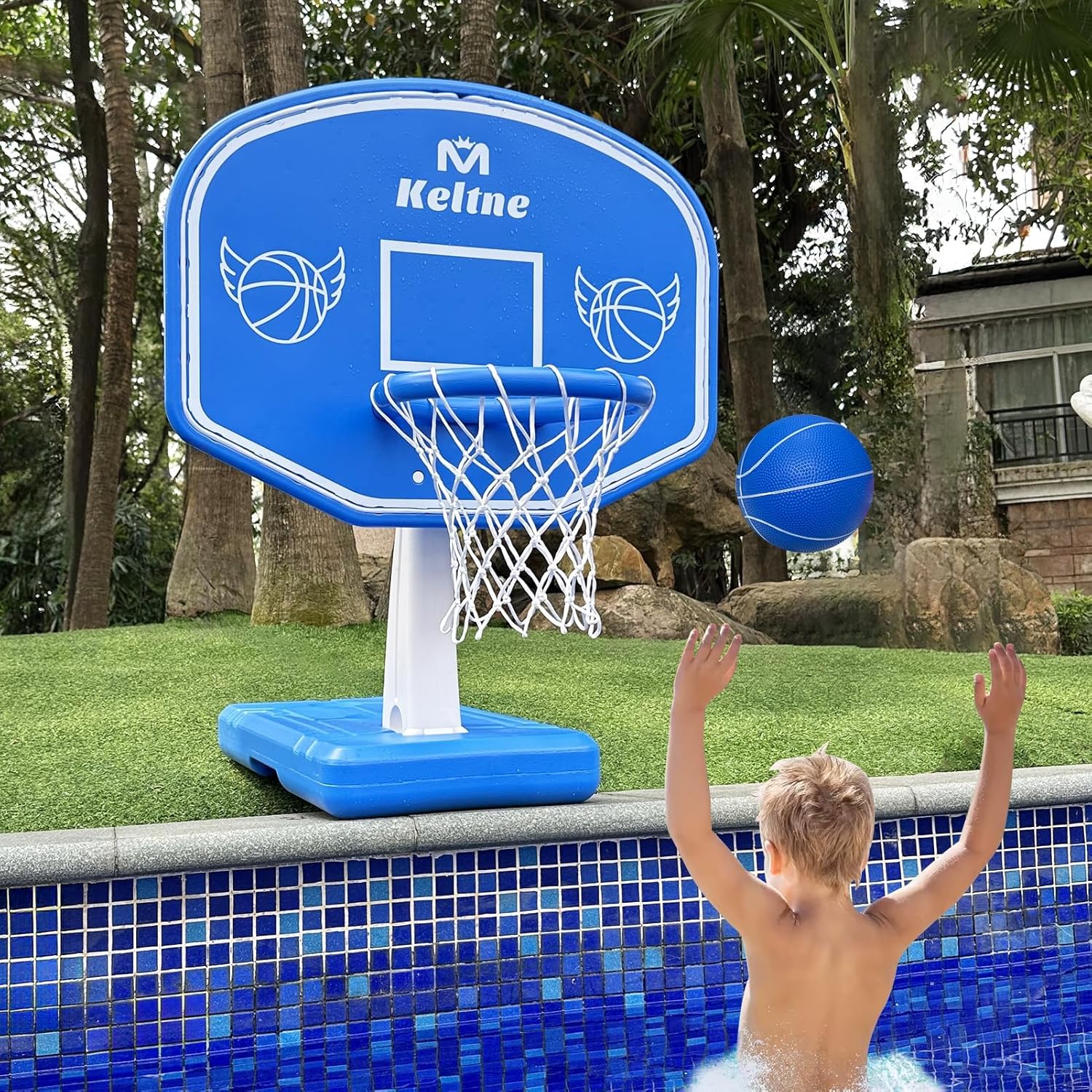 Large Swimming Pool Basketball - Kids Outdoor Fun ulasan dan harga