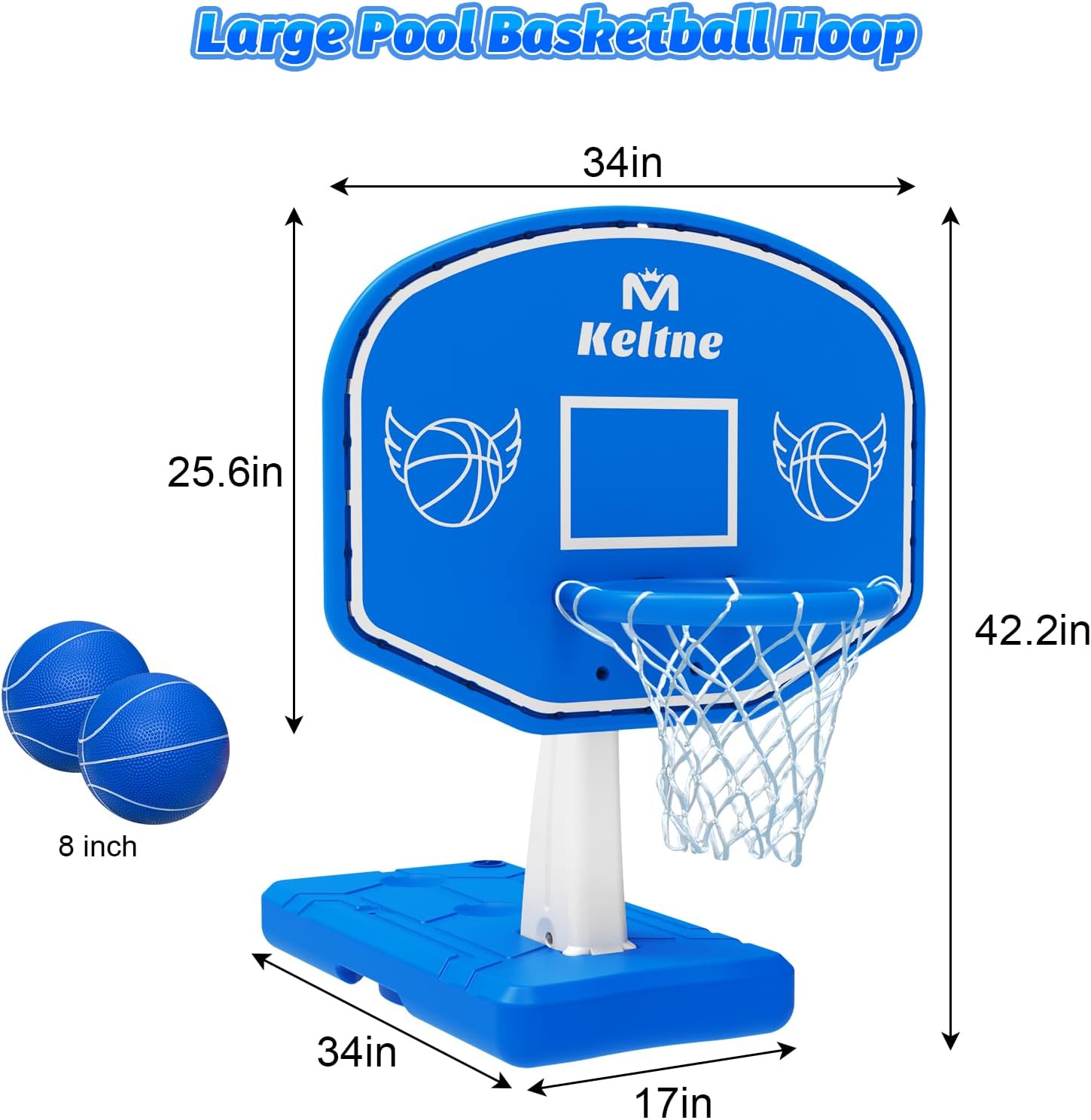 Large Swimming Pool Basketball - Kids Outdoor Fun ulasan dan harga
