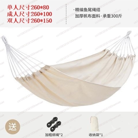 Double canvas stickless single - Kids Outdoor Hammock ulasan dan harga