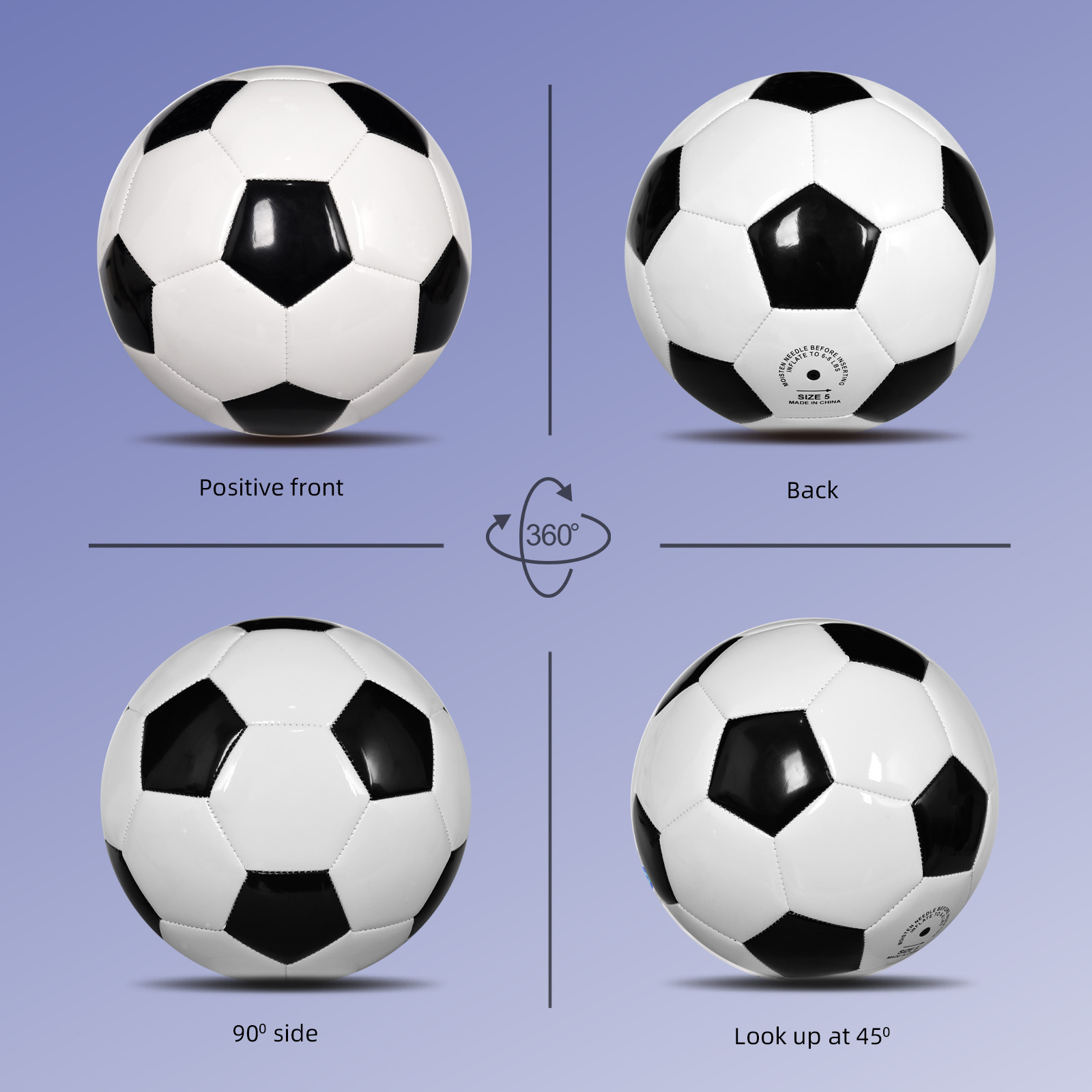 Soccer Ball-Official Size 5 Cl - Kids Outdoor Ball ulasan dan harga