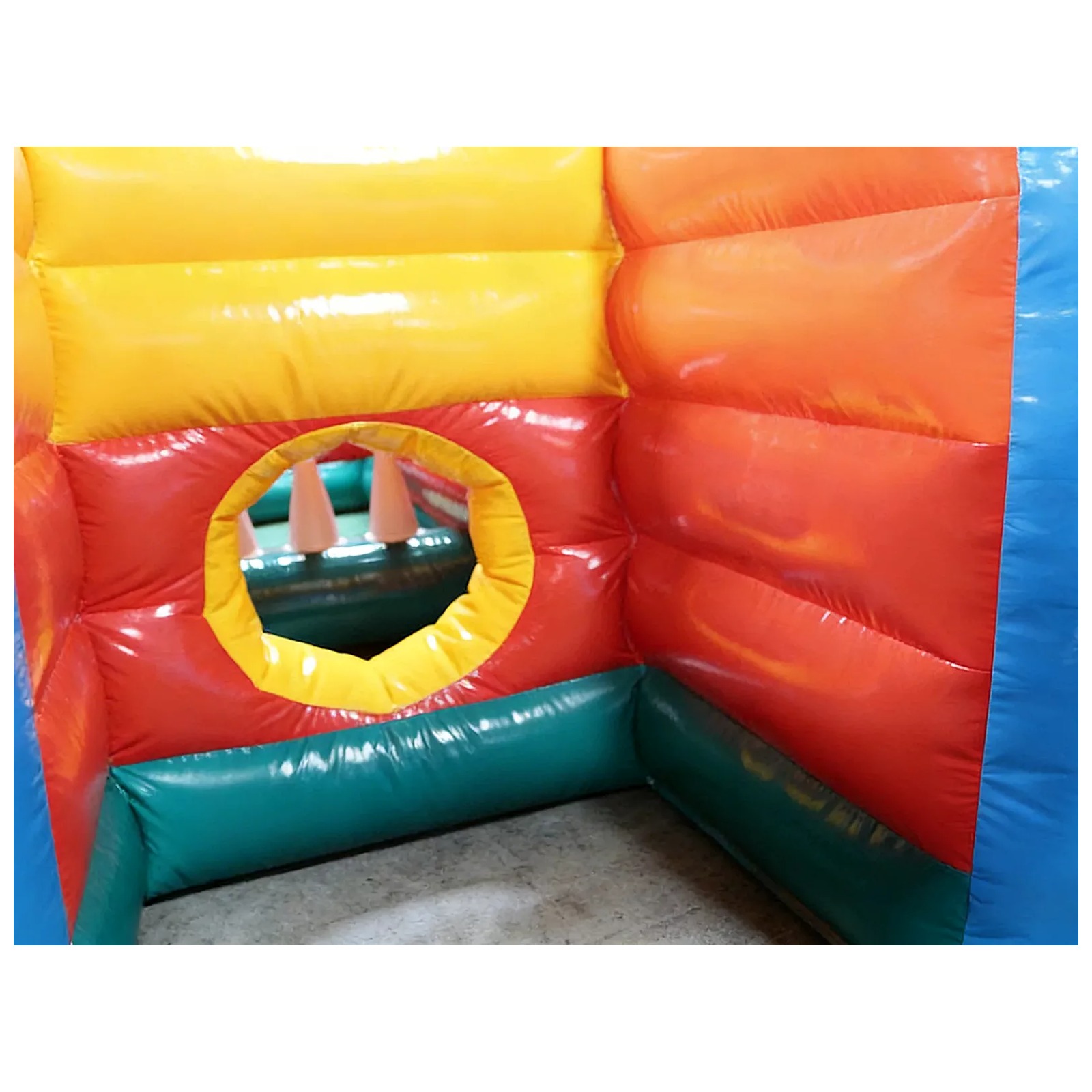 Commercial Orange Blue Obstacl - Kids Outdoor Fun ulasan dan harga