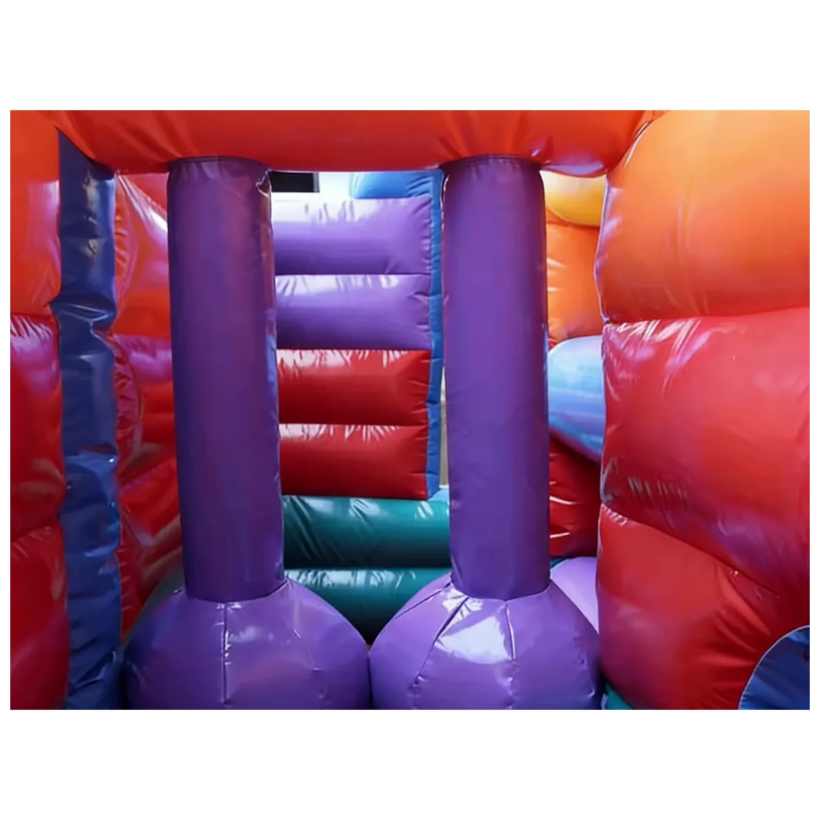 Commercial Orange Blue Obstacl - Kids Outdoor Fun ulasan dan harga