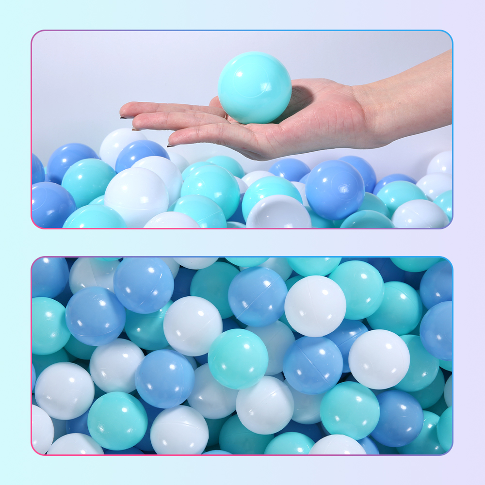 100Pcs Colors Plastic Balls Wa - Kids Outdoor Grill ulasan dan harga