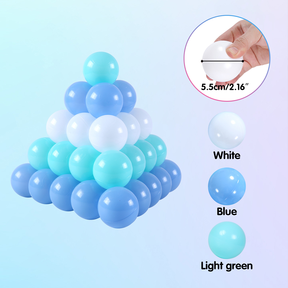 100Pcs Colors Plastic Balls Wa - Kids Outdoor Grill ulasan dan harga