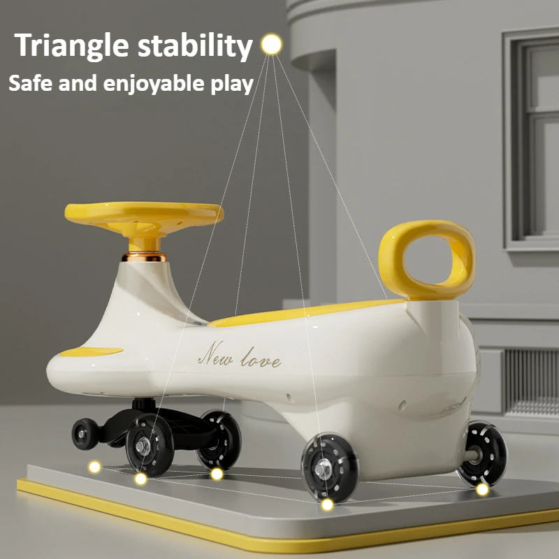 Cute Kids Swing Wiggle Car Ant - Kids Outdoor Activities ulasan dan harga