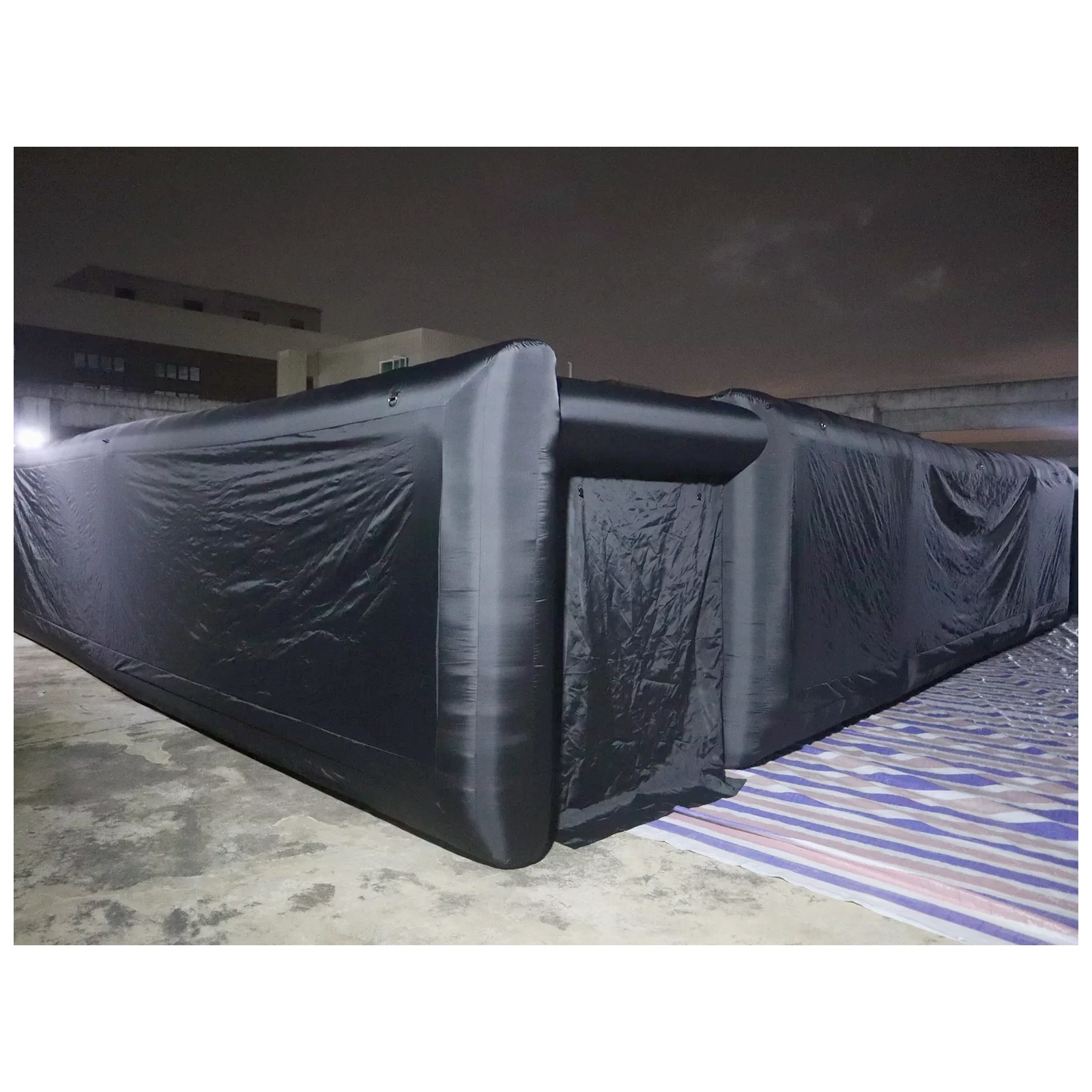 Large Plain Black Inflatable M - Kids Outdoor Games ulasan dan harga