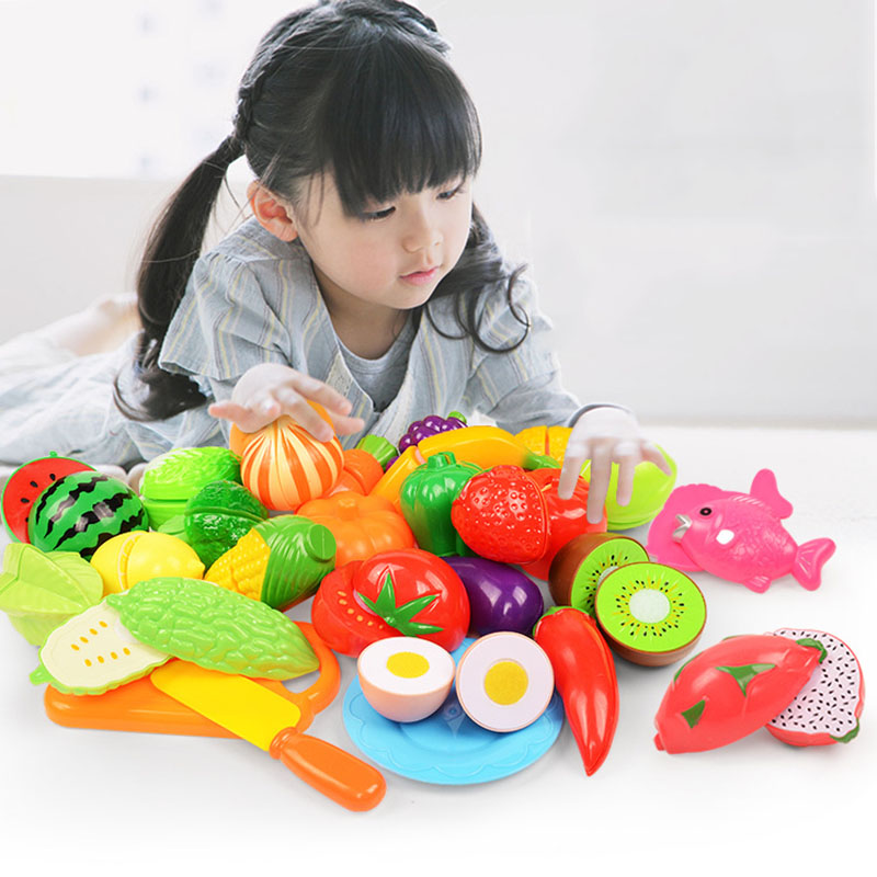Children Fruit Cutting Toys an - Kids Outdoor Kitchen Set ulasan dan harga