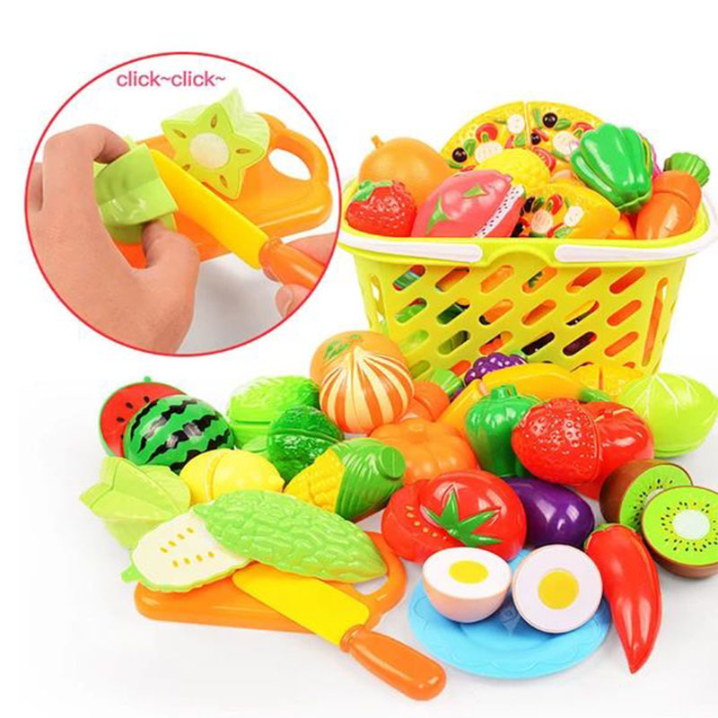 Children Fruit Cutting Toys an - Kids Outdoor Kitchen Set ulasan dan harga