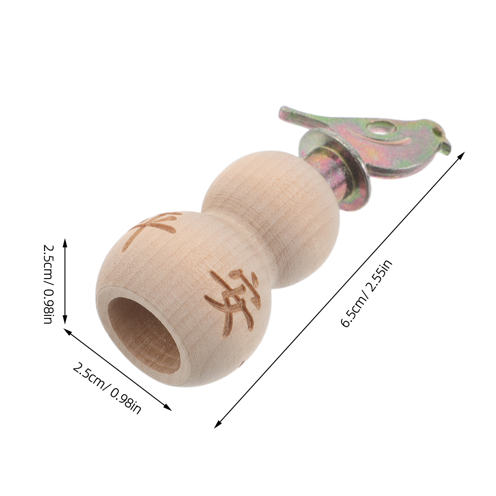 Hand-Twist Wooden Bird Whistle - Kids Outdoor Fun ulasan dan harga