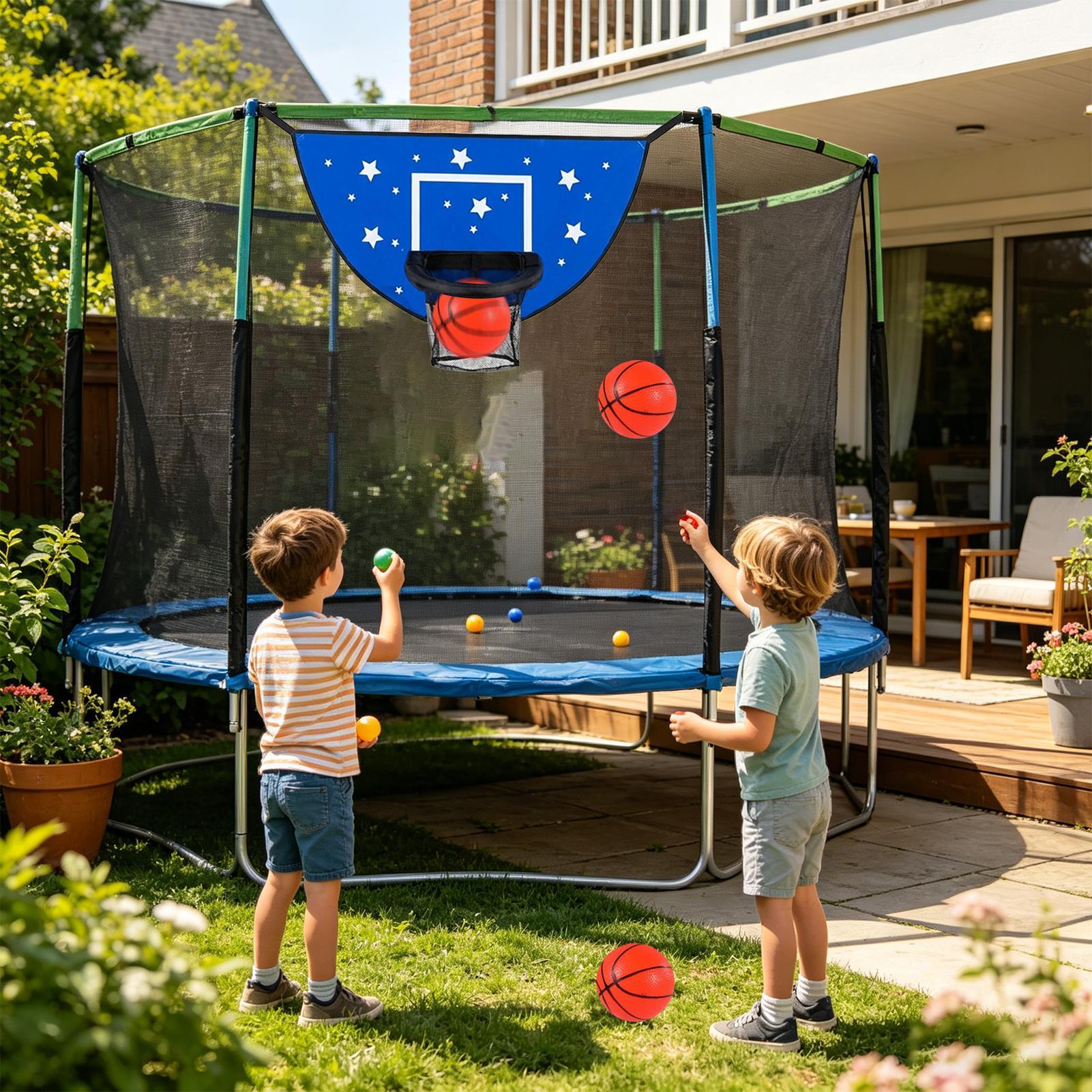 Basketball Goal For Trampoline - Kids Outdoor Fun ulasan dan harga