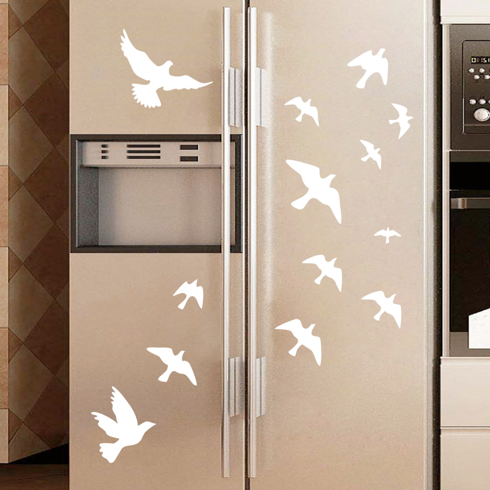12Pcs/set Bird Wall Stickers H - Kids Outdoor Kitchen Set ulasan dan harga