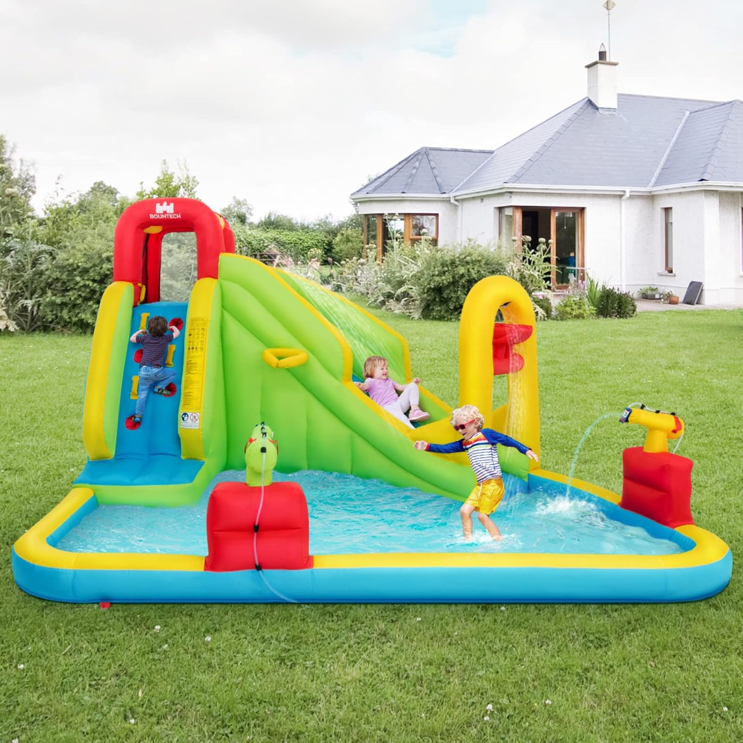 Mega Inflatable Water Park Bou - Kids Outdoor Fun ulasan dan harga