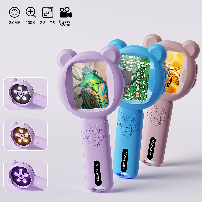 Kids Digital Magnifier 2.8’’ S - Kids Outdoor Microscope ulasan dan harga