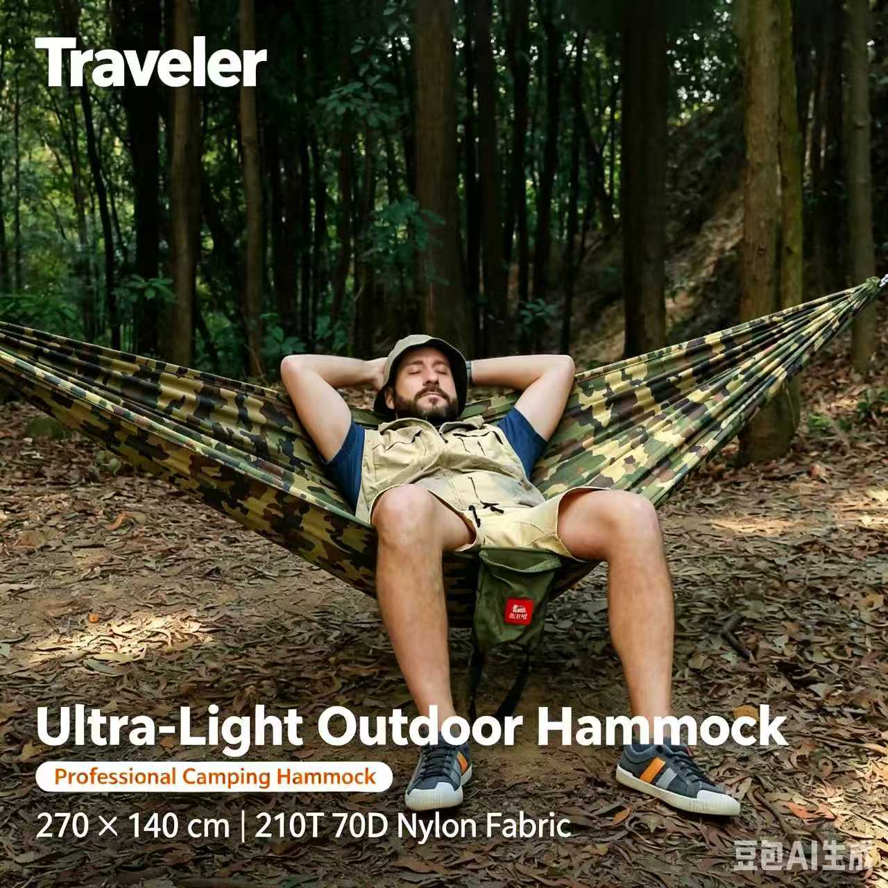 Traveler Mountain Wind Outdoor - Kids Outdoor Hammock ulasan dan harga