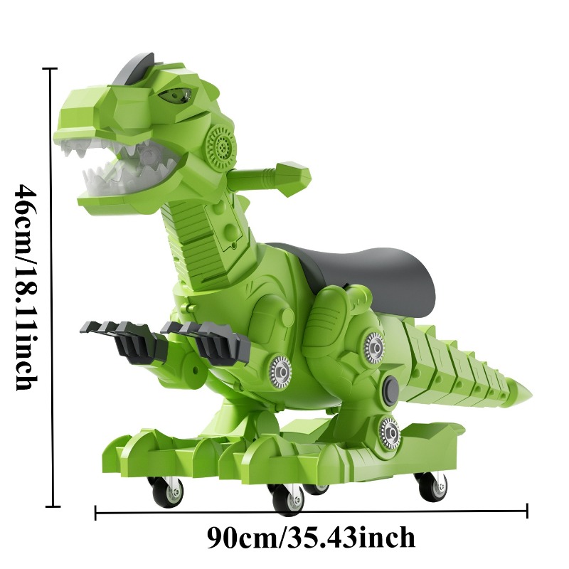 Dinosaur Ride on Toys Toddler  - Kids Outdoor Adventure ulasan dan harga