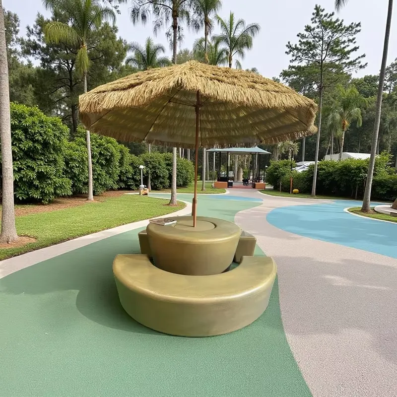 Modern Outdoor Round Table and - Kids Outdoor Bench With Umbrella ulasan dan harga
