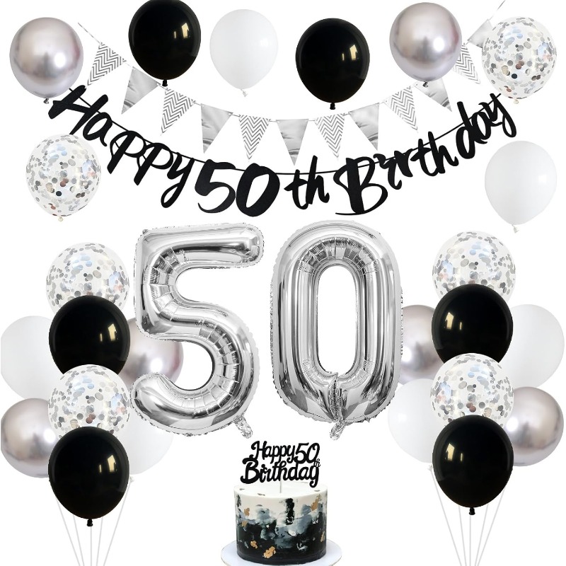 Black Silver White 50 Birthday - Kids Outdoor Merry Go Round ulasan dan harga