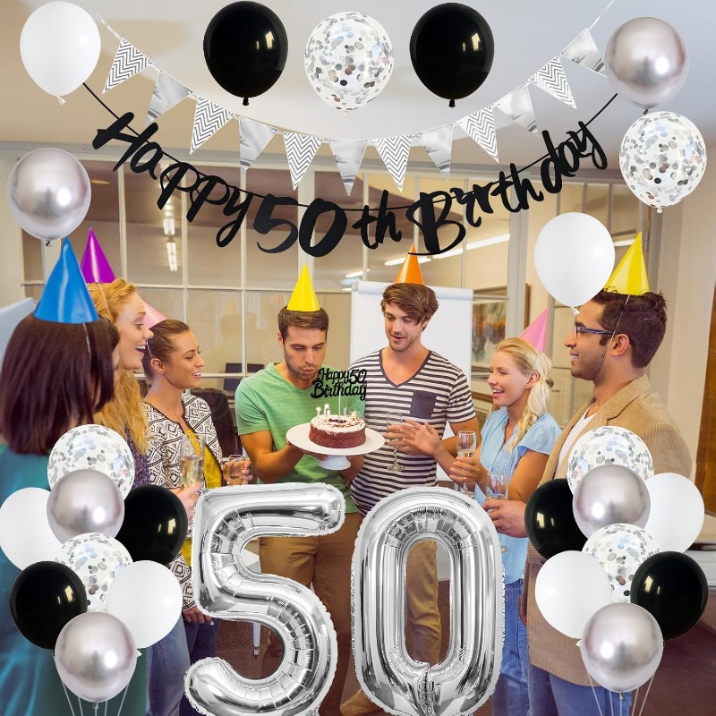 Black Silver White 50 Birthday - Kids Outdoor Merry Go Round ulasan dan harga