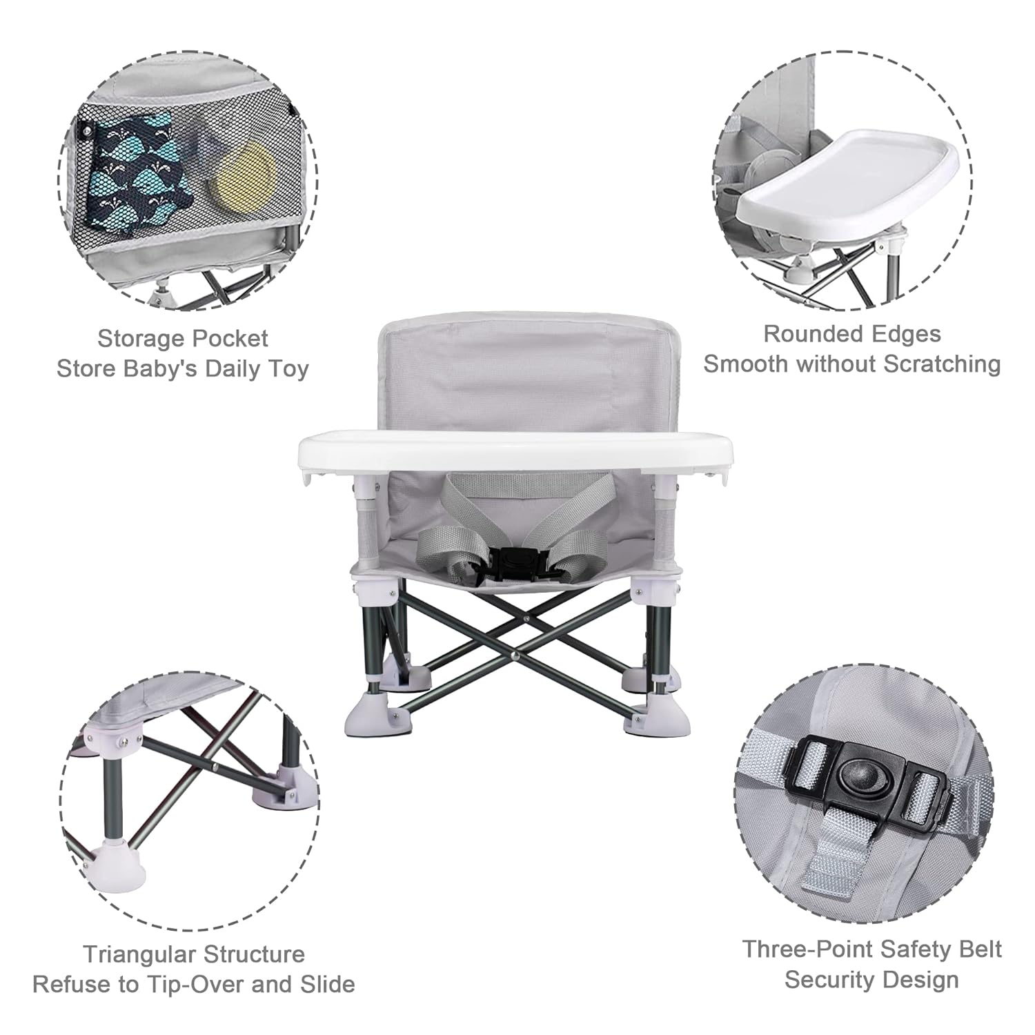 Folding Chair Baby Camping Cha - Kids Outdoor Table And Chairs ulasan dan harga