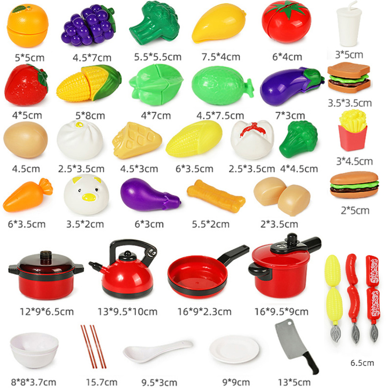 Pretend Play Kitchen Utensils  - Kids Outdoor Kitchen Set ulasan dan harga