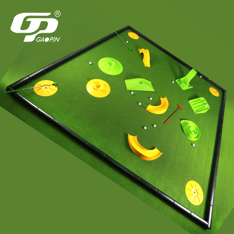 Mini Golf Course Set Indoor/Ou - Kids Outdoor Games ulasan dan harga